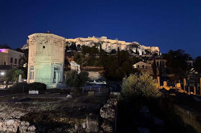 Athens by Night Walking and Wine Tasting Experience - Athens Landmarks Lit Up: Getting the Acropolis Perspective Without the Rush
