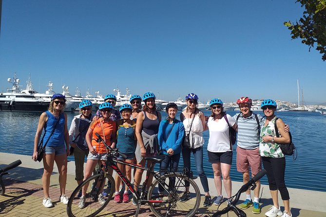 Athens City and Sea bike tour - The ride back through Thission and the final Acropolis viewpoint
