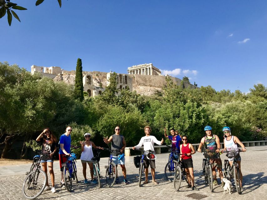 Athens: City Bike tour with Acropolis Visit Option - Agoras and Plaka: getting your bearings before you spend money on tickets