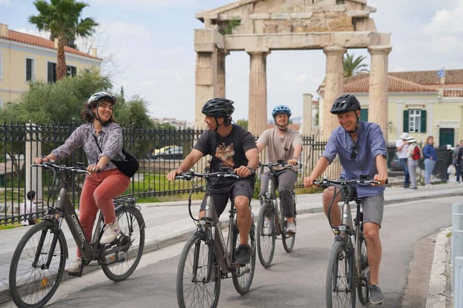 Athens: City Bike tour with Acropolis Visit Option - National Observatory viewpoint and the quick-win photo strategy