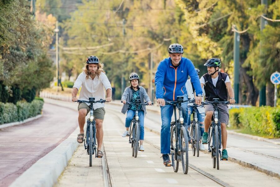 Athens: City Electric Bike Tour with Acropolis Visit Option - Temple of Olympian Zeus to Zappeion: the Athens postcard corridor
