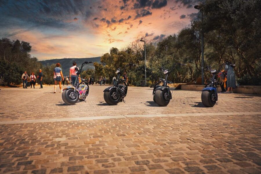 Athens: City Highlights Guided E-Scooter Tour - Plaka, Anafiotika, and Monastiraki: old Athens with a human pulse