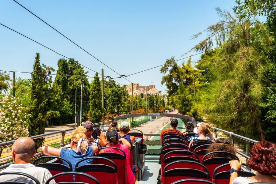 Athens: City Sightseeing Hop-On Hop-Off Bus Tour - Acropolis Museum and Parthenon Area: How to Time Your Hop-Off