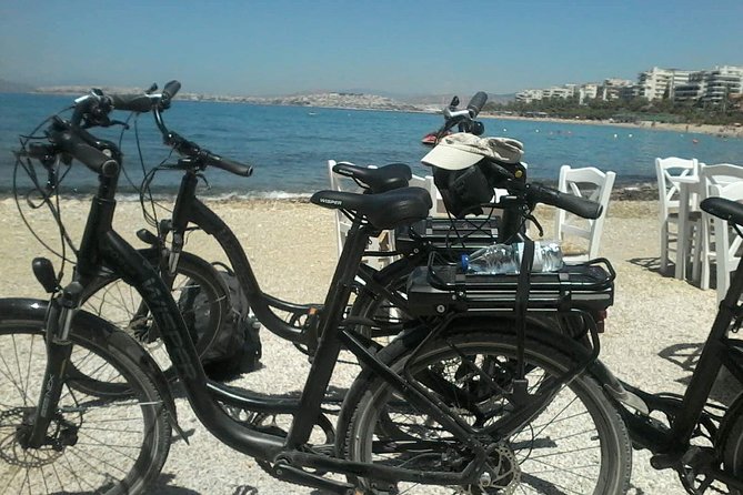 Athens Coastal Electric Bike Tour - The old cemetery pause by the coast