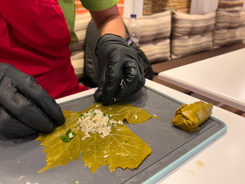 Athens: Cooking Class, Market Visit & Lunch at Local Tavern - The hands-on meal: tzatziki, dolmadakia, Greek salad, stuffed vegetables, chocolate salami