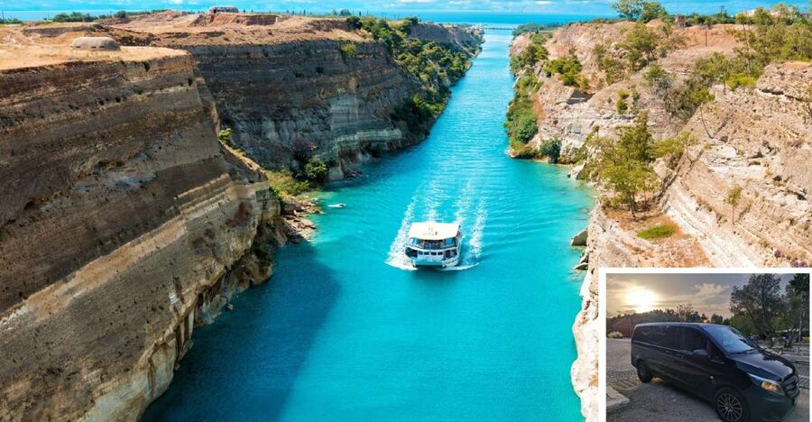 Athens: Corinth Canal and Mycenae Private Half-Day Trip - Corinth Canal: Getting the Best Photos from a 6.5 km Cut
