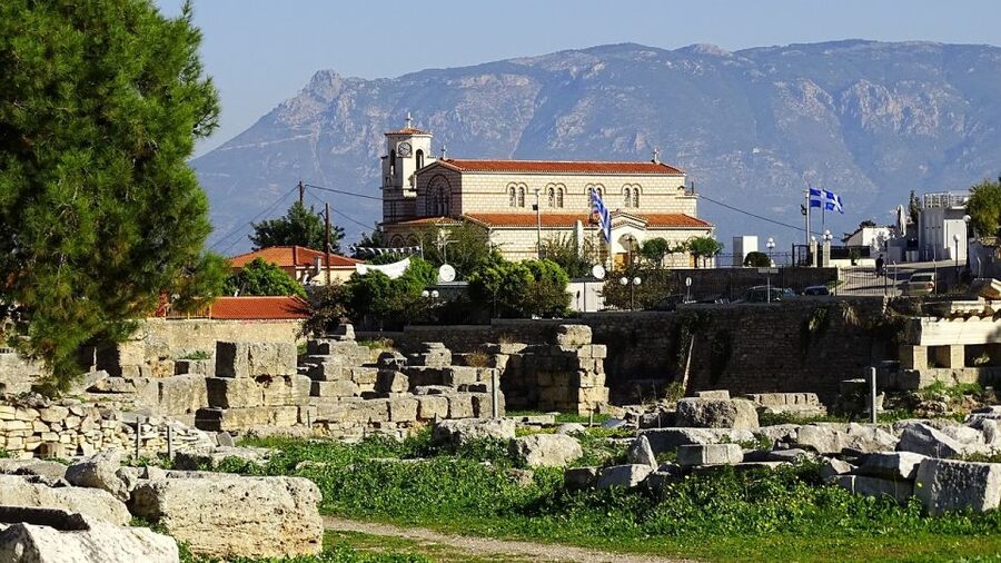 Athens & Corinth Christian Tour in Paul's Footsteps - Ancient Corinth: the Bema trial area and the market interactions