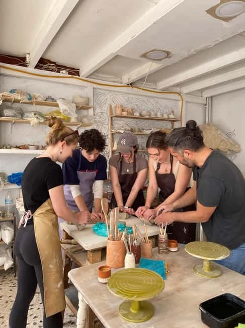 Athens: Create a Ceramic Cup in a Pottery Workshop - From clay basics to the slab technique for strong mug walls
