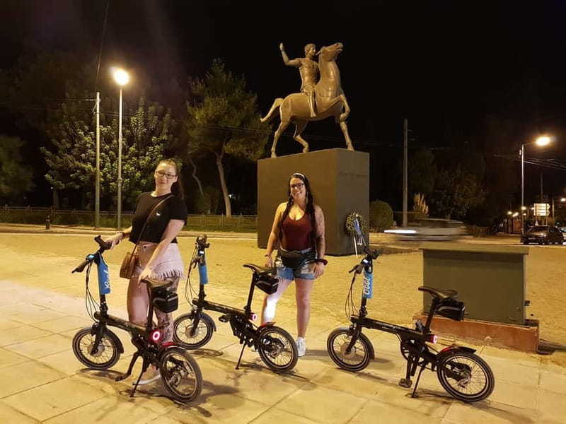 Athens: Discover the City Electric Bike Night Tour - The Temple of Olympian Zeus and the Acropolis ring ride to Areopagus Hill