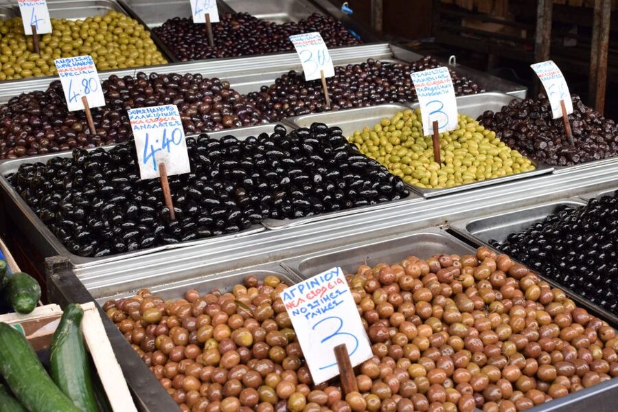 Athens: Eat like an Athenian Walking Tour - Central Municipal Athens Market Stop: Pies, Coffee, and a Wine Tasting Moment