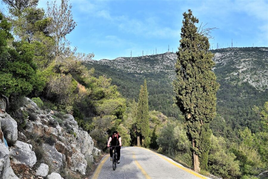 Athens: Electric Bicycle Tour to Mount Hymettus - The Athens you see only when you ride