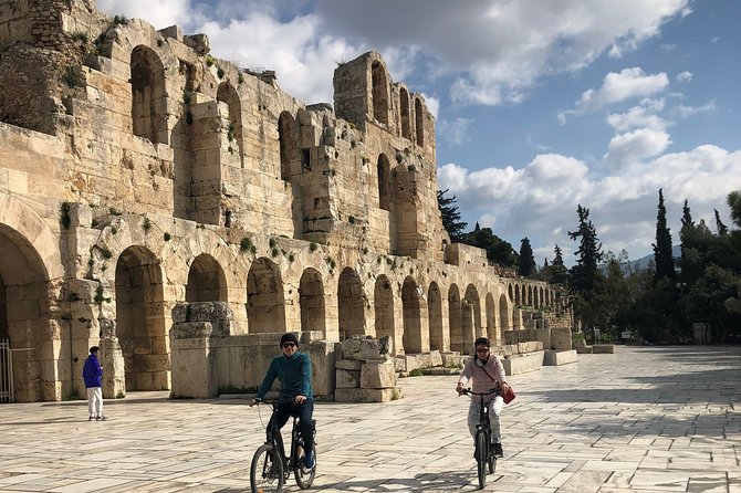 Athens Electric Bike Tour - Plaka, Hadrian’s Arch, Tower of the Winds, and the Agora finish