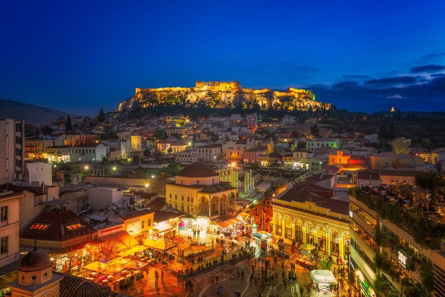 Athens: Evening Food Walking Tour - Getting Started at Athinas 7, Then Following the Evening Current
