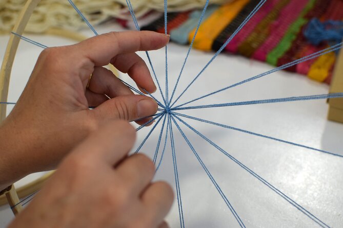 Athens: Evil Eye Weaving Workshop with Greek Tea - At Praxitelous 40: Meeting the Workshop at the Right Time