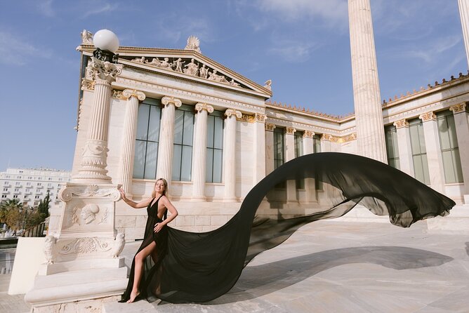 Athens Flying Dress Photo Shoot with a Professional Photographer - Key Points That Matter Before You Book