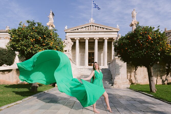 Athens Flying Dress Photo Shoot with a Professional Photographer - Logistics That Affect Your Experience: Meeting Point, Privacy, and Travel Style