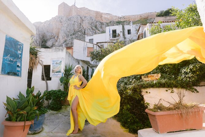 Athens Flying Dress Photo Shoot with a Professional Photographer - Where You’ll Shoot: Ancient Streets, Colorful Corners, and Acropolis Views