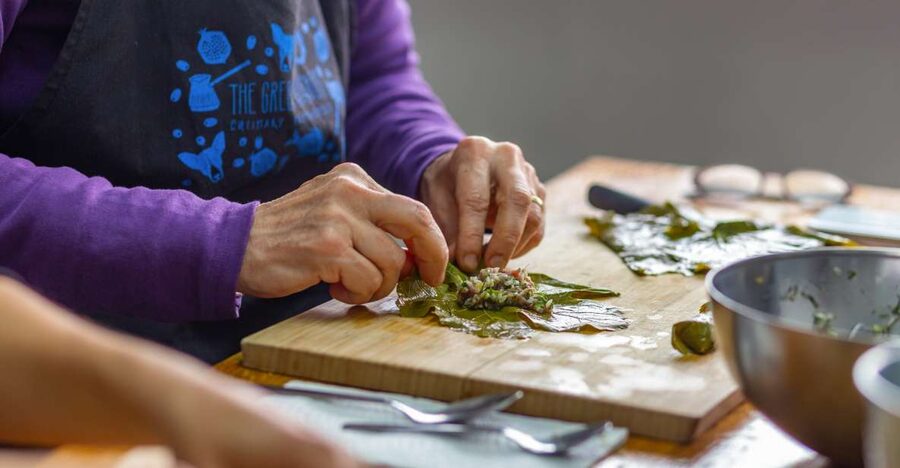 Athens: Food Market Visit and Cooking Class with Wine - The hands-on menu: what you cook and why it works