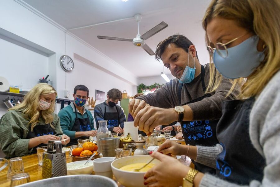 Athens: Food Market Visit and Cooking Class with Wine - Dietary needs: how to make the class work for you