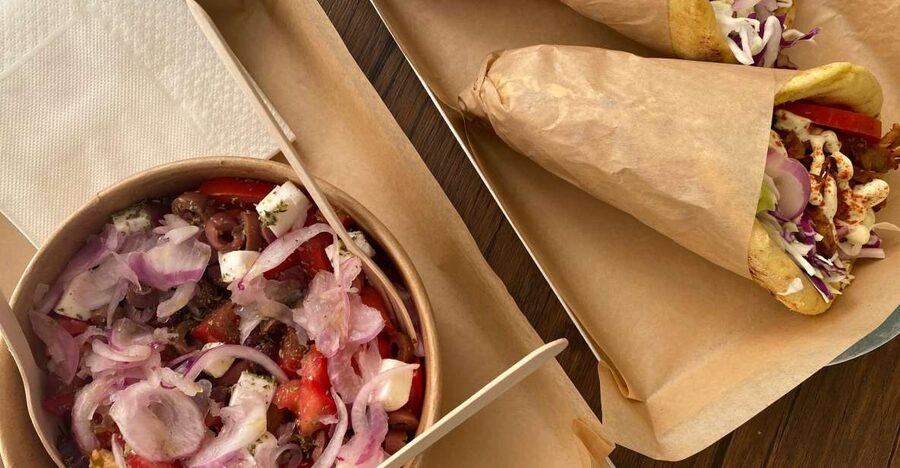 Athens: Gastronomic Vegan Group Walking Tour - Starbucks to Panepistimiou Street, the start that gets you oriented fast