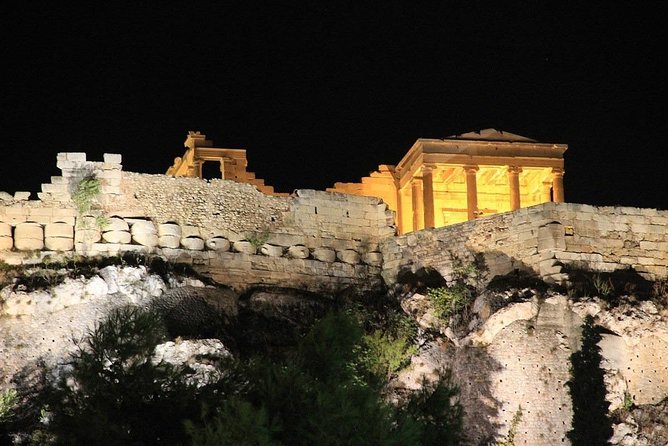 Athens Greece Night Tour - Stop 2: Academy of Athens, University, and National Library in 15 minutes
