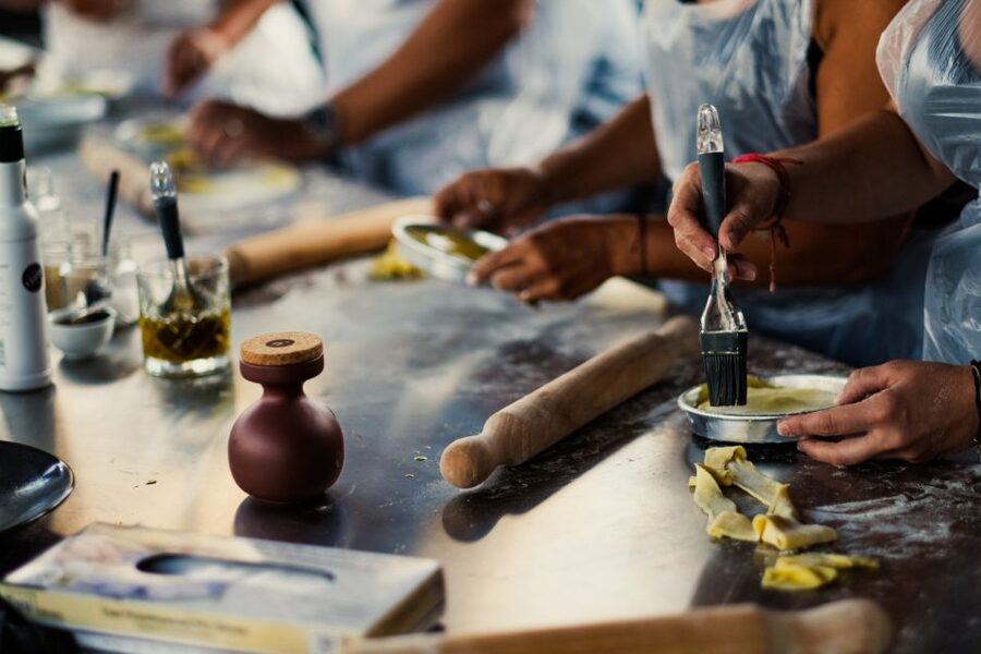 Athens: Greek Cooking Class & Dinner on a Rooftop - Greek salad, tzatziki, and the vinegar-and-yogurt logic