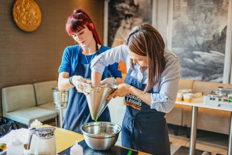 Athens: Greek Cuisine Cooking Class and 3-Course Dinner - The Wine Moment: Eating What You Made, With Local Drinks