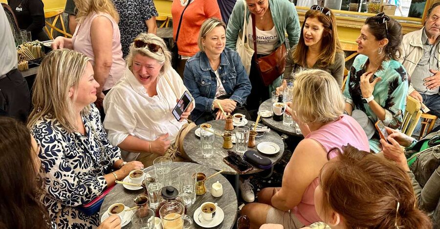 Athens: Greek Food Tasting and Market Walking Tour - Psyrri Stroll: Coffee and koulouri to set the pace