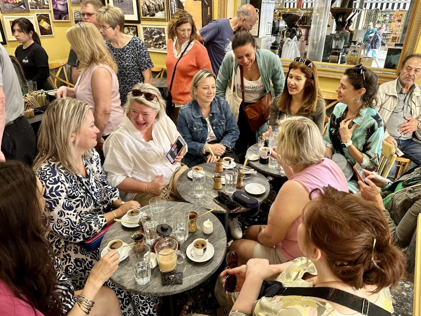 Athens: Greek Food Tasting and Market Walking Tour - Meze at a traditional restaurant, plus your Greek spirit pairing