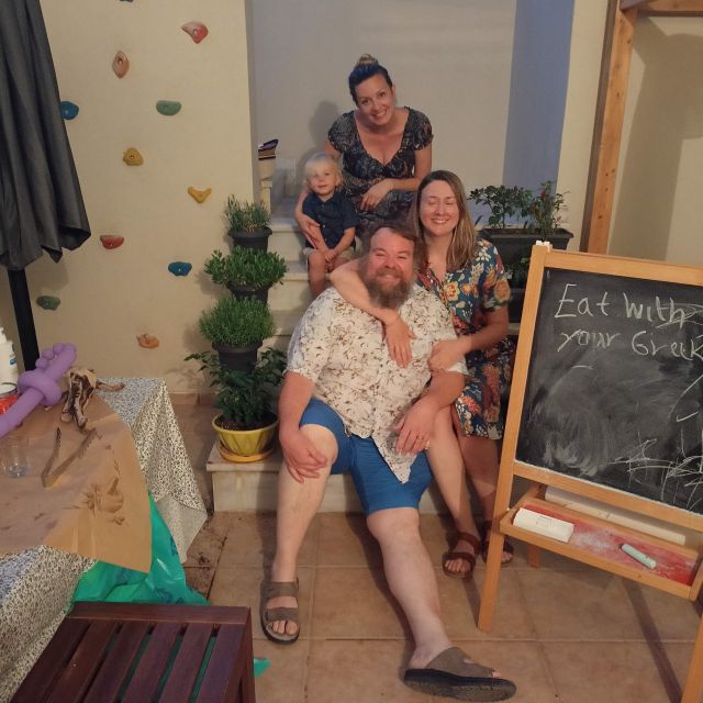 Athens: Greek Souvlaki Pita Gyros Cooking Class with a Local - Meet Dionysia and the Family Kitchen Vibe