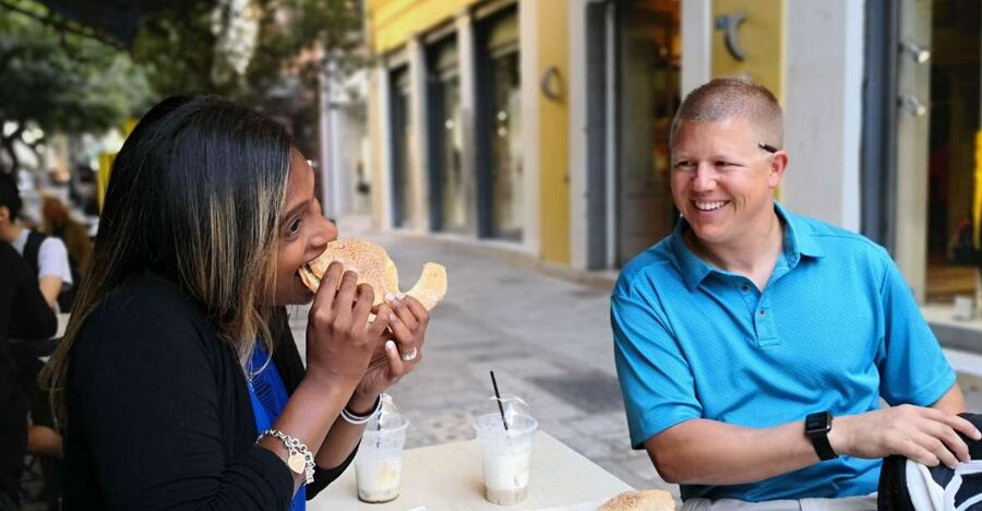 Athens: Greek Street Food Tour - Monastiraki first: Koulouri energy and local-market atmosphere