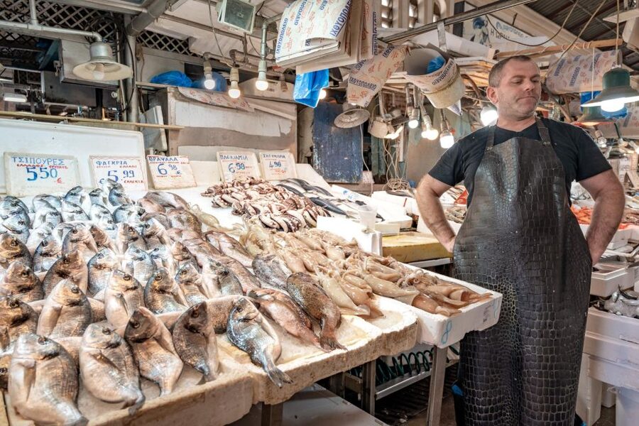 Athens: Guided Greek Food Walking Tour with Tastings - The downtown taverna finale: Greek tapas style and gyros