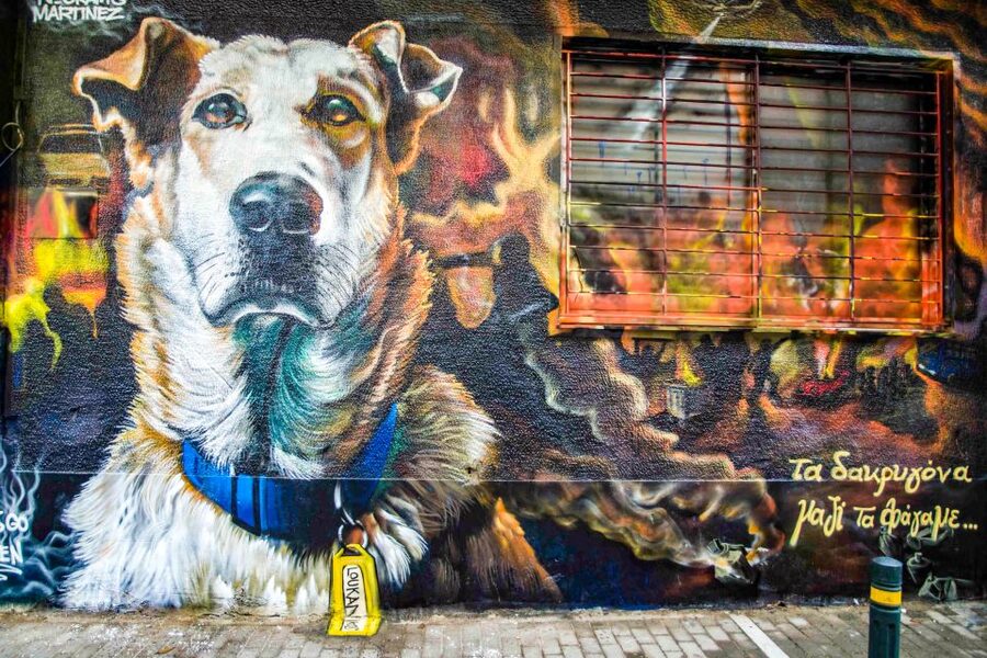 Athens: Guided Street Art Walking Tour - Finishing in Psyri: turning street art into an evening plan