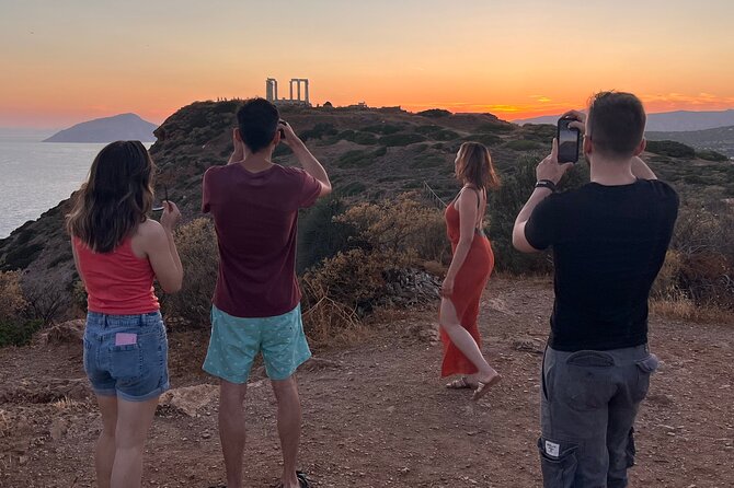 Athens: Half Day Trip To Cape Sounio/Poseidon Temple Semi Private - Cape Sounio and the Temple of Poseidon: plan for entry fee and photos