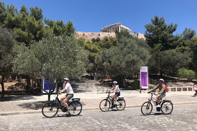Athens Highlights by E-Bike: Small-Group Historic Tour - Acropolis timing: Aeropagus panoramic view and Areopago viewpoints