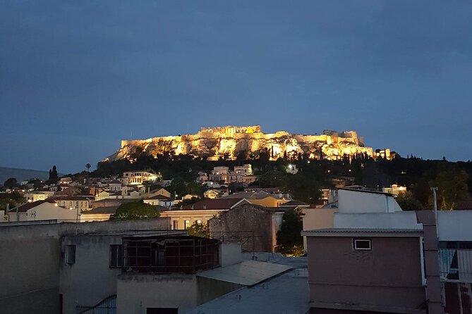 Athens Highlights Evening Tour with Dinner - Small Group Tour - Monastiraki hustle and Psiri bars and cafes after the sightseeing stops
