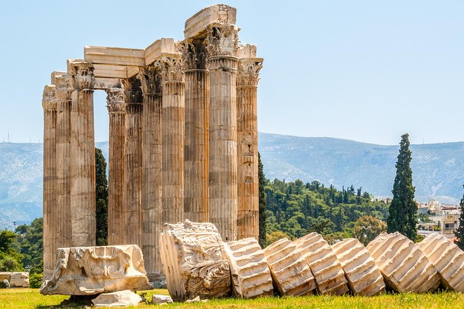 Athens Highlights Tour - Panathenaic Stadium in all-white marble, plus the 1896 Olympic link
