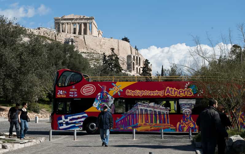 Athens: Hop-On-Hop-Off & Acropolis & Acropolis Mus.& 3 audio - Hop-On Hop-Off Athens Line: Getting Your Bearings in 24 Hours