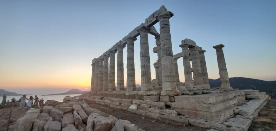 Athens: Hop-on-Hop-off Bus and Cape Sounion Sunset Tour - What you get at Cape Sounion: Poseidon views, Odysseus connections, and the sunset payoff