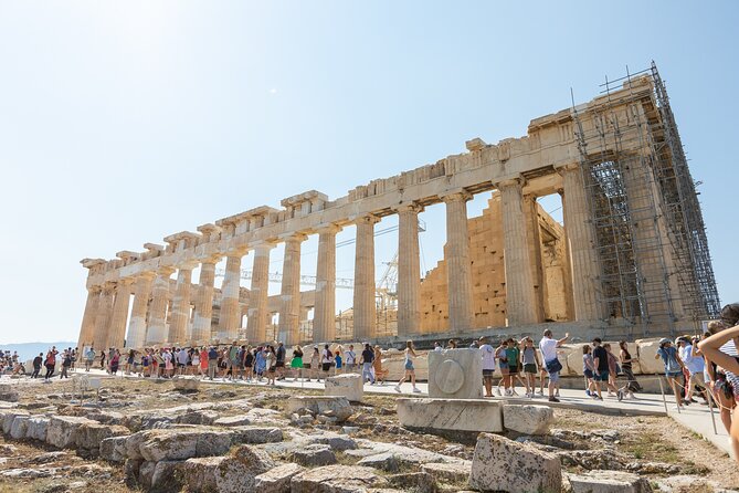 Athens Hop-On Hop Off w/ Acropolis & Acr.Museum tickets & 3 audio - Timed Acropolis entry, and why it matters