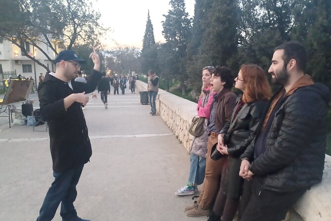 Athens: Horror Mythology Evening Experience - Myths Come to Life - Start point, route options, and how the evening flows