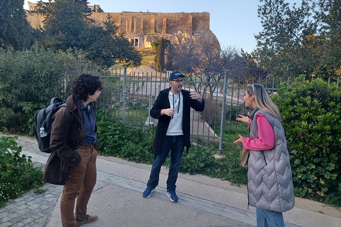 Athens: Horror Mythology Evening Experience - Myths Come to Life - Monastiraki alleys and the Temple backdrop: betrayal, punishment, and choices
