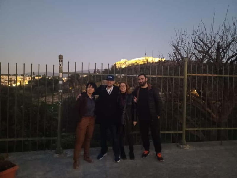 Athens: Horror Mythology Evening Tour with a Guide - Dionysiou Areopagitou promenade: first scares with Acropolis views