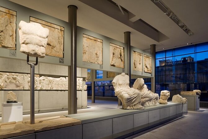 Athens Iconic Highlights Private Tour - Acropolis Museum, where the plexiglass floor connects city layers