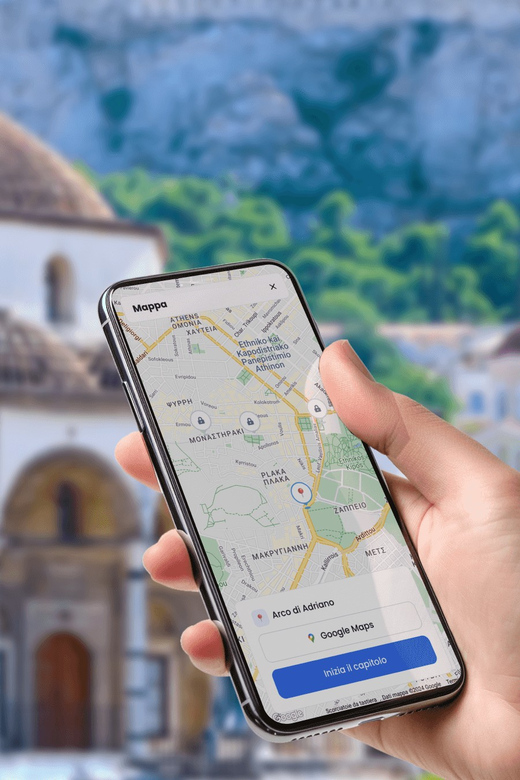 Athens Interactive City Tour - Starting at Hadrian’s Arch, Without Waiting for Anyone
