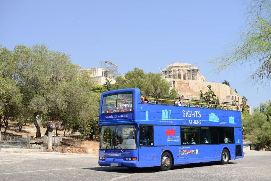 Athens: Island Cruise with Lunch & Hop-On Hop-Off Bus Ticket - Two days of Athens, one day on the Saronic Gulf