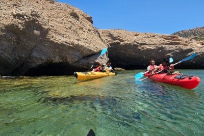 Kayak and Snorkeling at Caves and Hidden Beaches