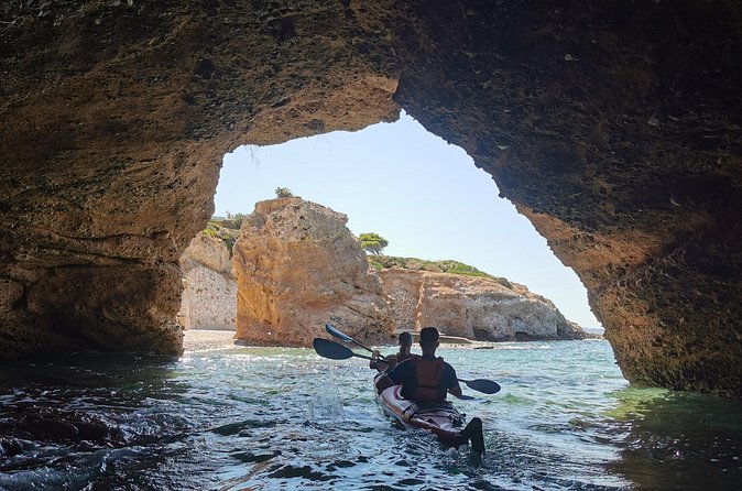 Athens: Kayak and Snorkeling at Caves and Hidden Beaches - The private beach pause, where the pace slows down