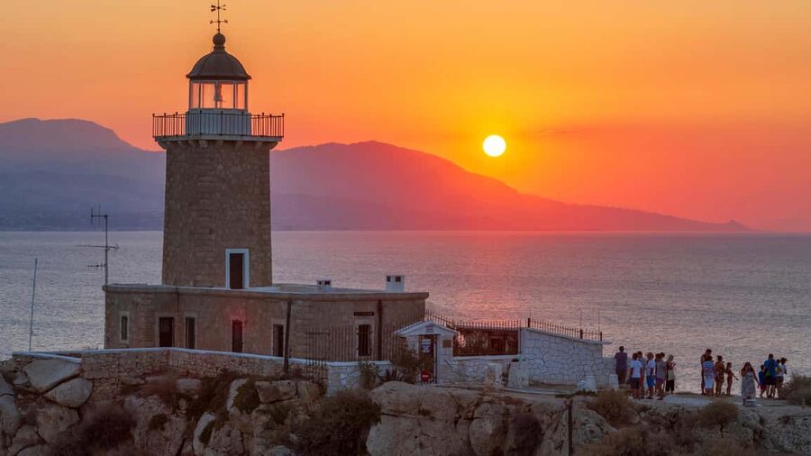 Athens: Lake Vouliagmeni Corinthia, Heraion Sunset & Swim - Sunset over the Corinthian Gulf, the payoff moment
