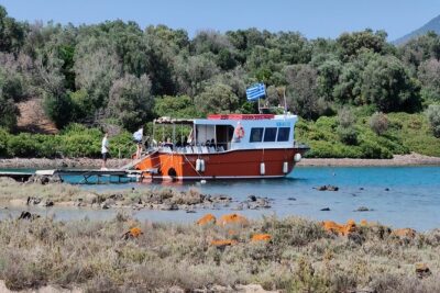 Lichadonisia Islets Day Tour with Boat & Thermal Spa Pool